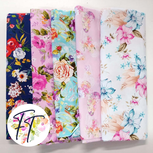 Scrap Pack - Cotton 100 - FLORAL