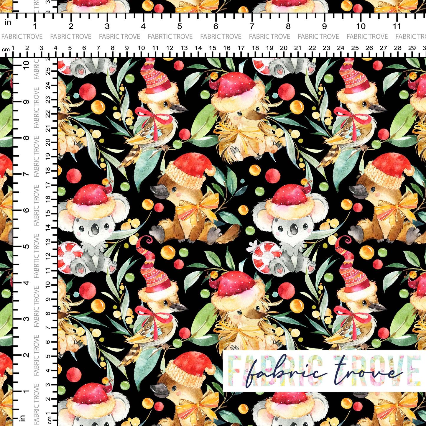 PO #Christmas - Aussie Christmas Black