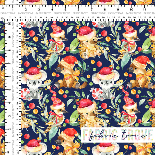 KNIT 95/5 - Aussie Christmas Navy