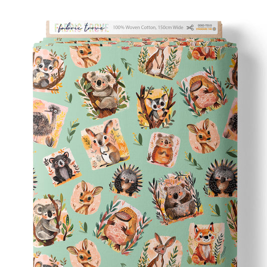 COTTON 100 - Aussie Toss Mint