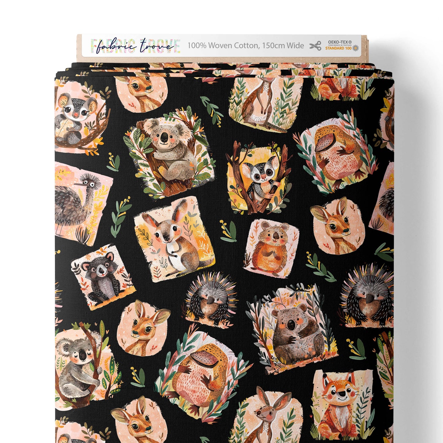 COTTON 100 - Aussie Toss Black