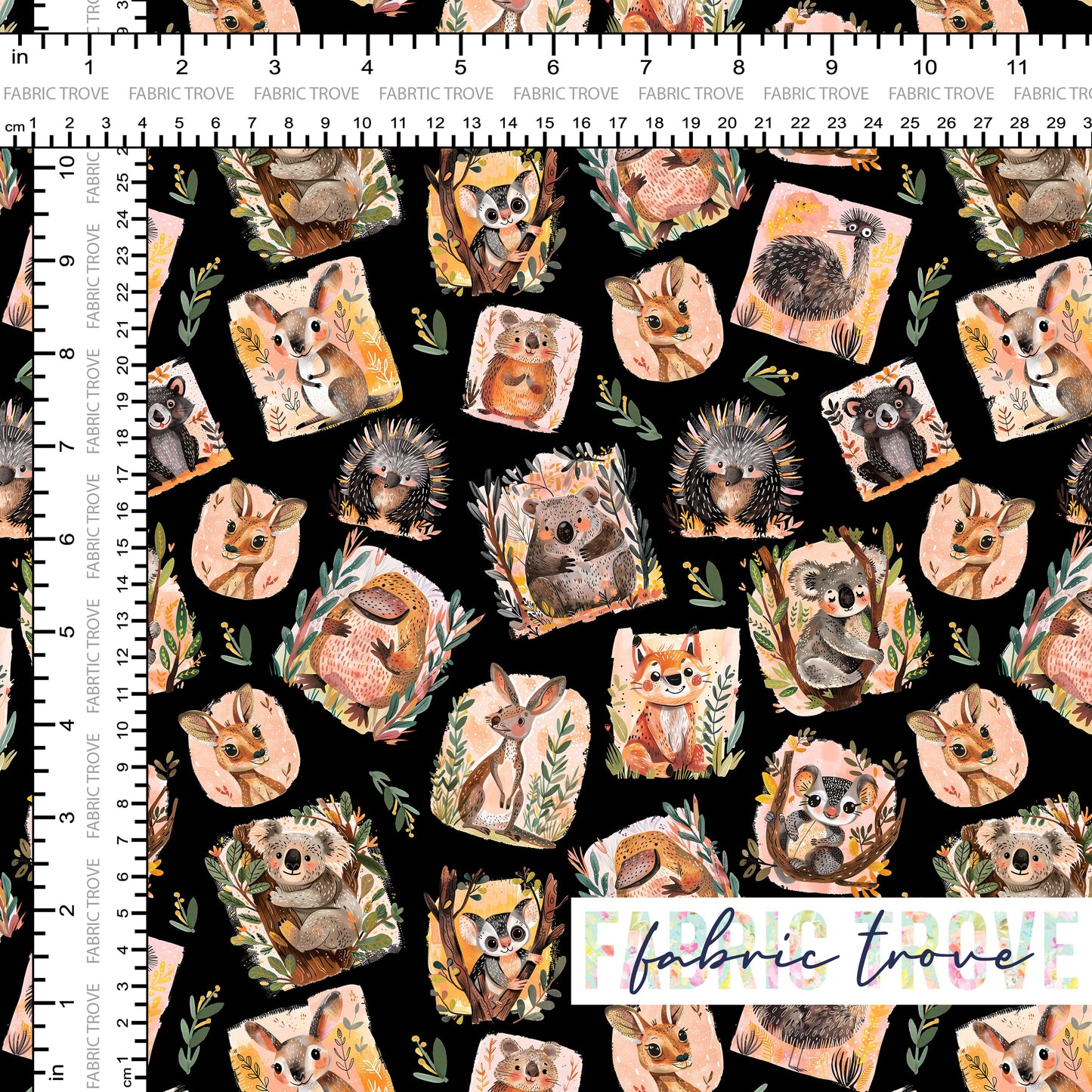 COTTON 100 - Aussie Toss Black