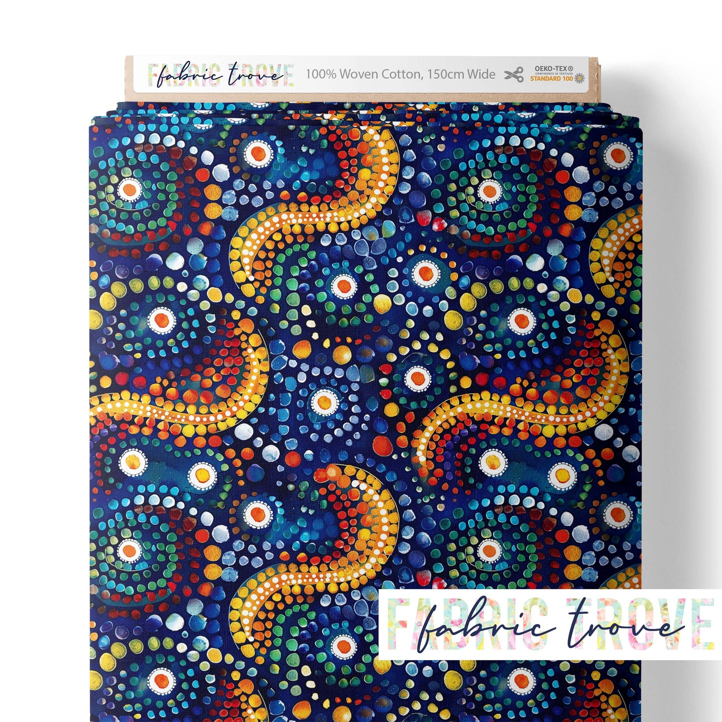 COTTON 100 - Christmas Dots