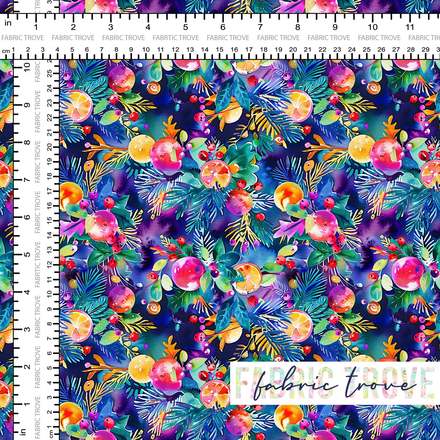 COTTON 100 - Christmas Medley Dark