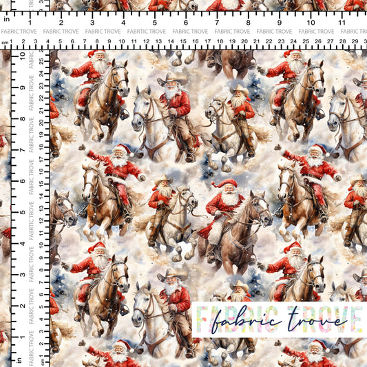 KNIT 95/5 - Cowboy Santa