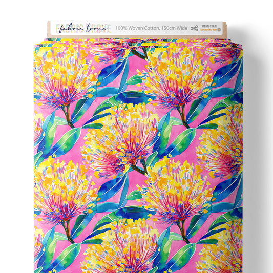 COTTON 100 - Fantasy Wattle Dreams