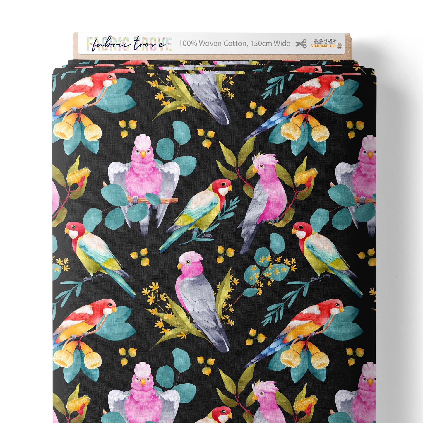 COTTON 100 - Flight of Fancy Black