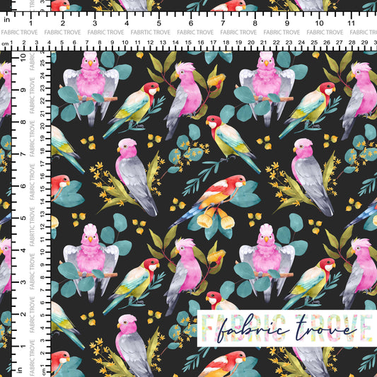 COTTON 100 - Flight of Fancy Black