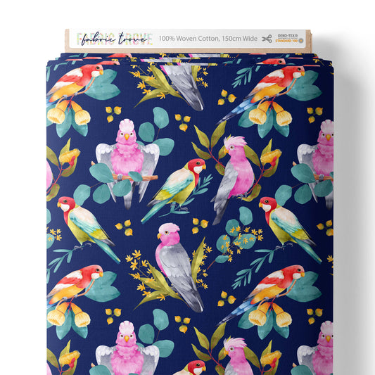 COTTON 100 - Flight of Fancy Navy