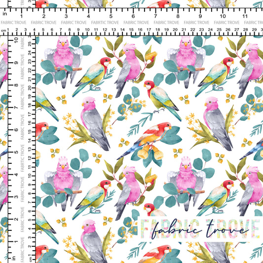 COTTON 100 - Flight of Fancy White