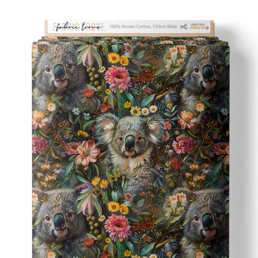 COTTON 100 - Flora Bliss Koala