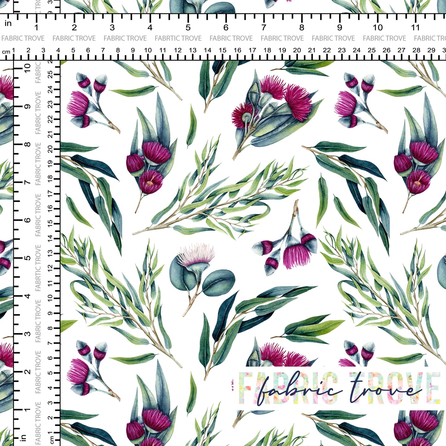 COTTON 100 - Flora White