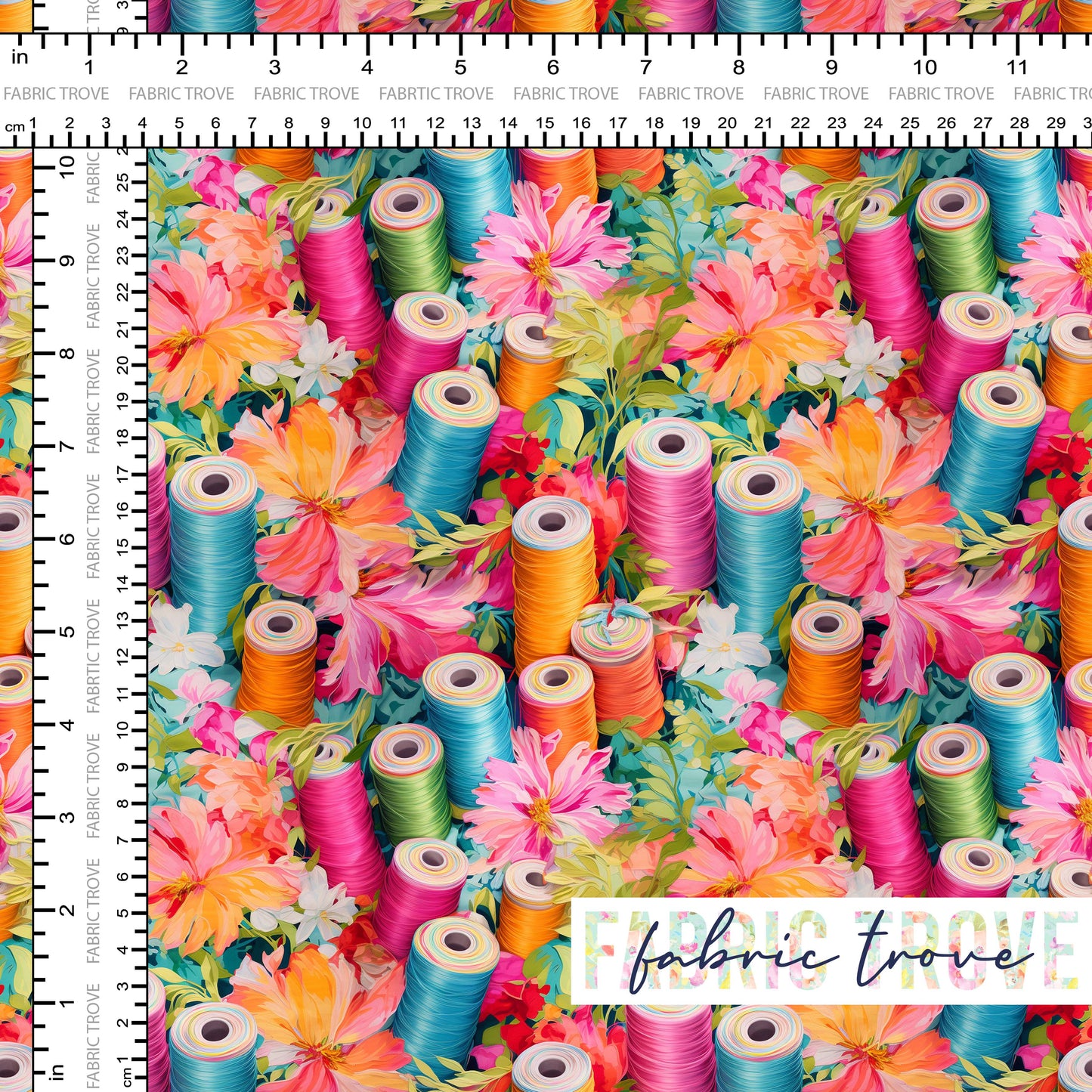 C100 - Floral Spools