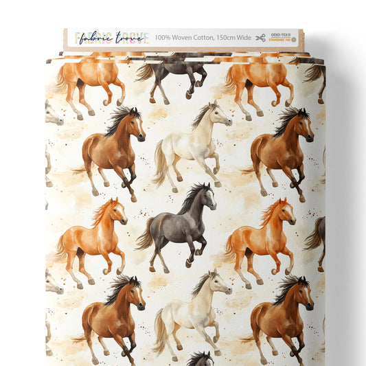 COTTON 100 - Galloping Free