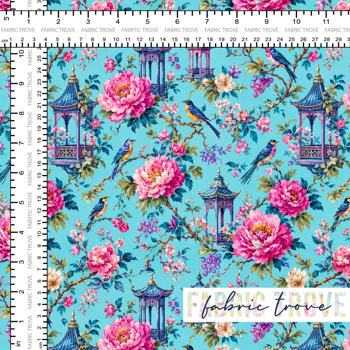 PO #56 - Garden Pavillion Blue