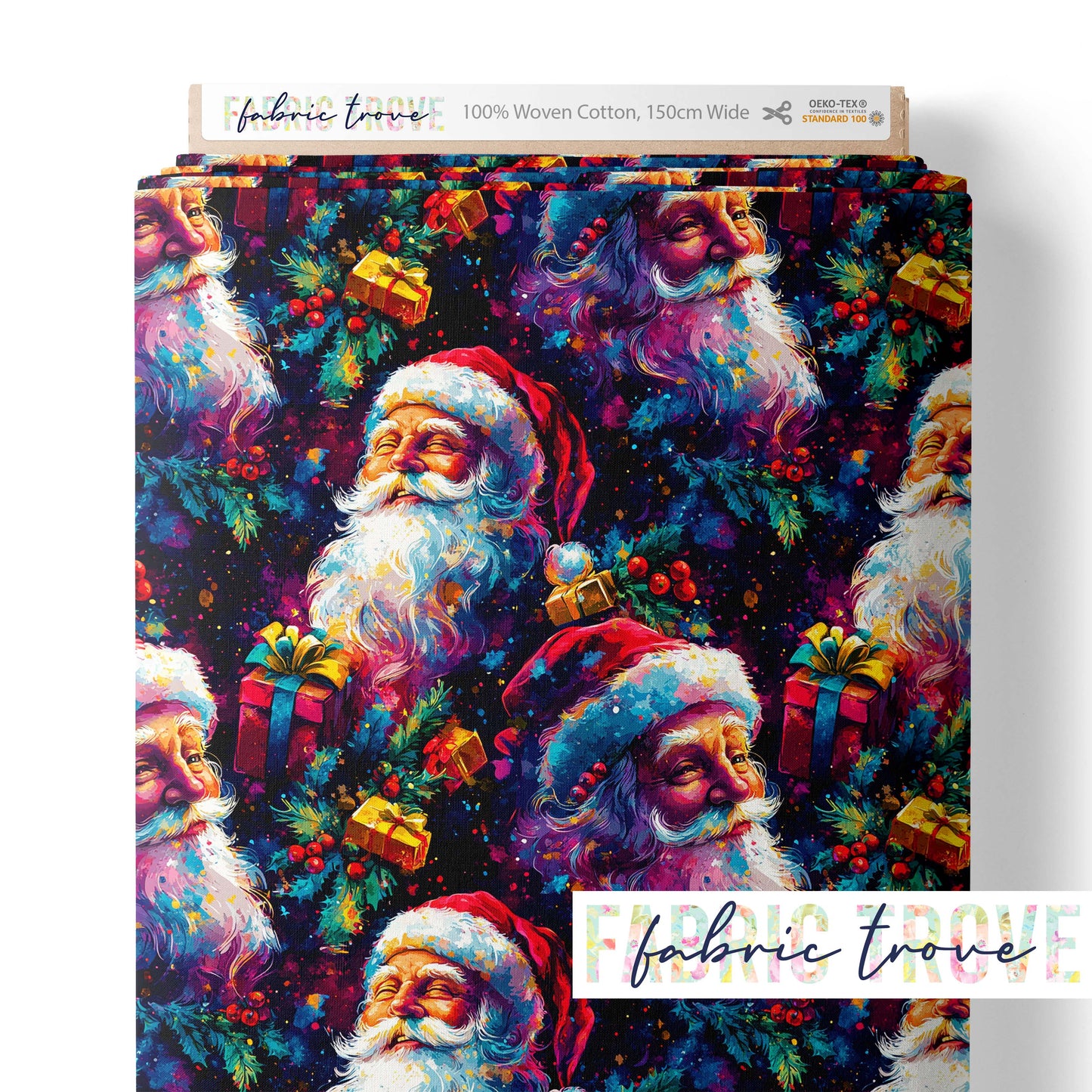 COTTON 100 - Jolly St Nick