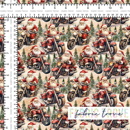 PO #Christmas - Moto Cycle Santa