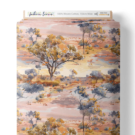 COTTON 100 - Outback Scene