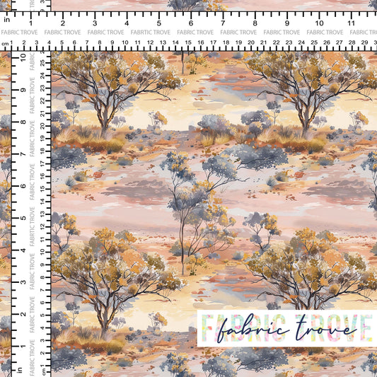 COTTON 100 - Outback Scene