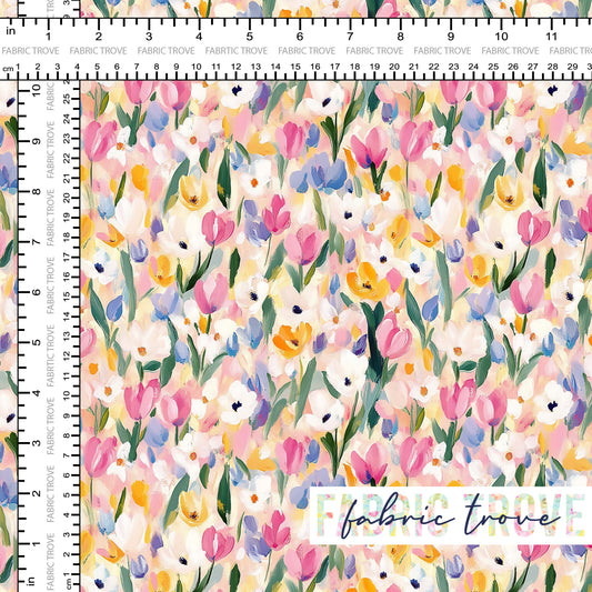 C100 - Pastel Tulips