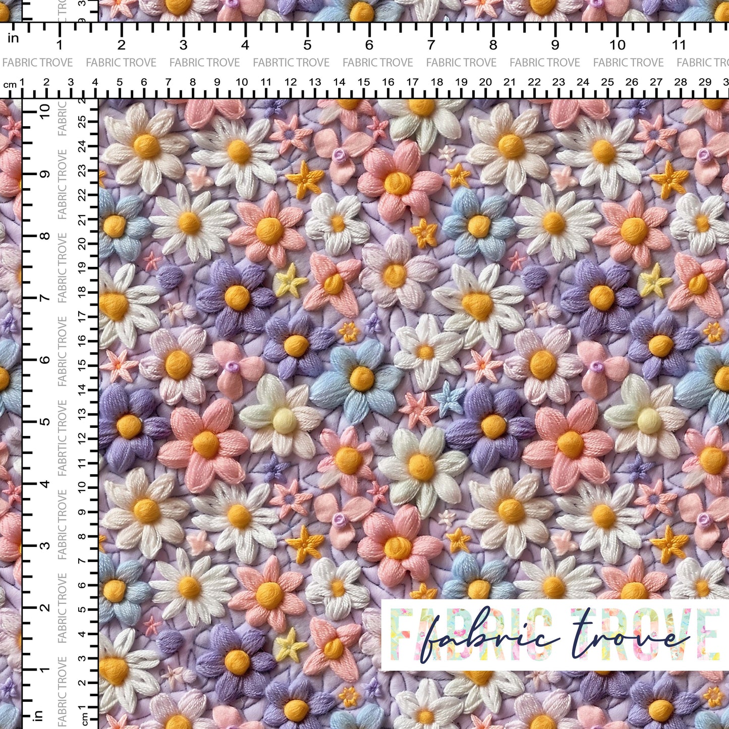 C100 - Faux 3D Petal Parade