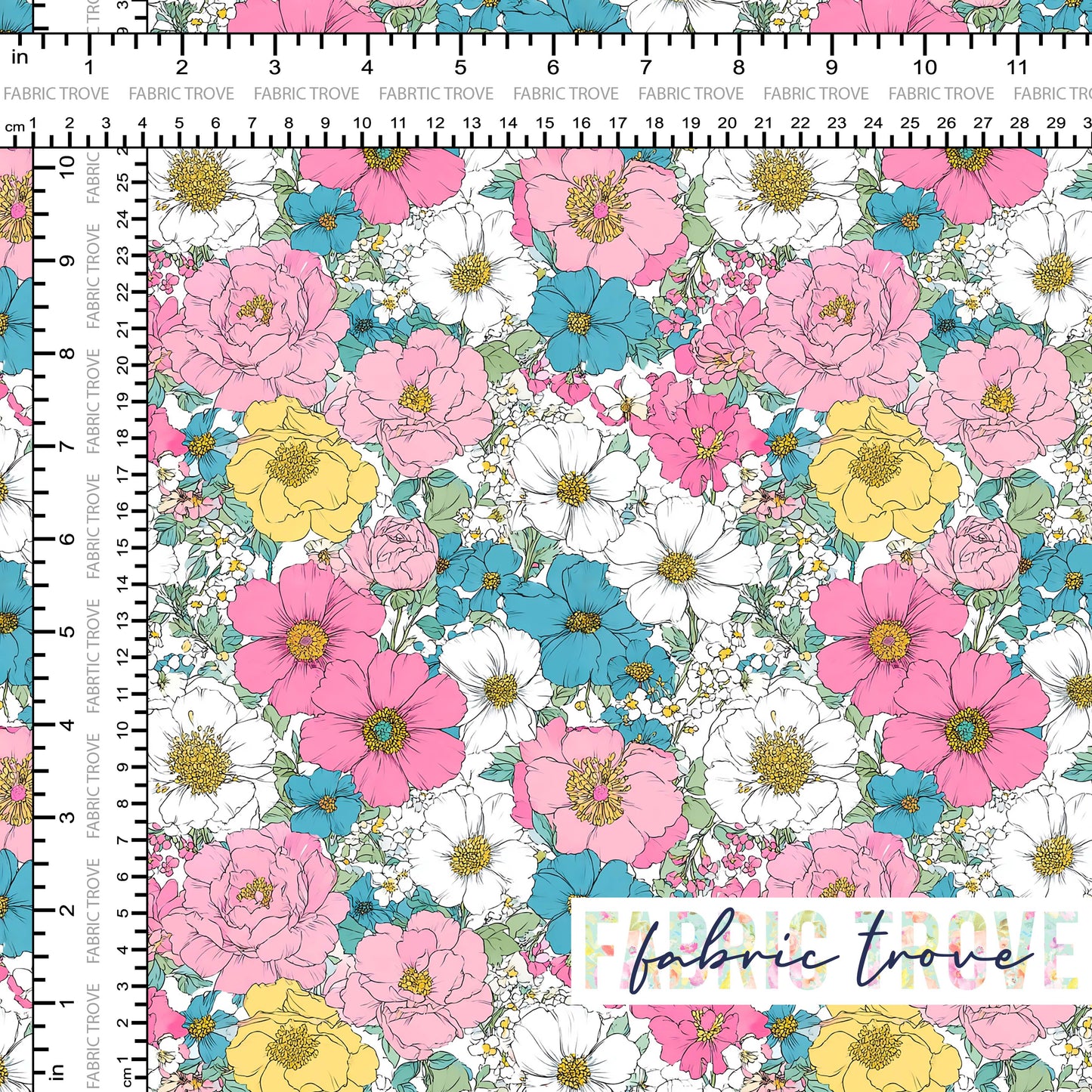 PO #56 - Retro Floral