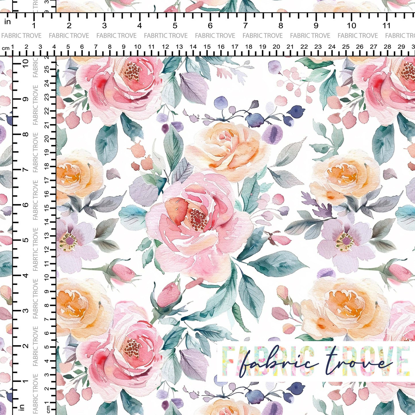 COTTON 100 - Dreamy Roses