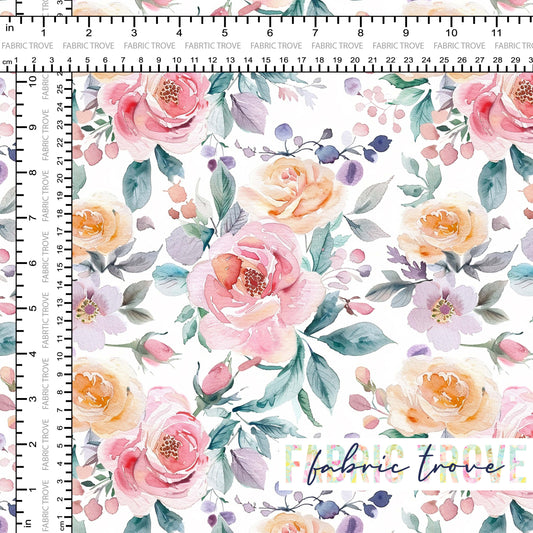 COTTON 100 - Dreamy Roses