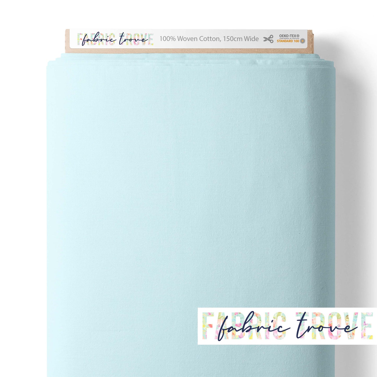 Premium Cotton Poplin - Powder Blue