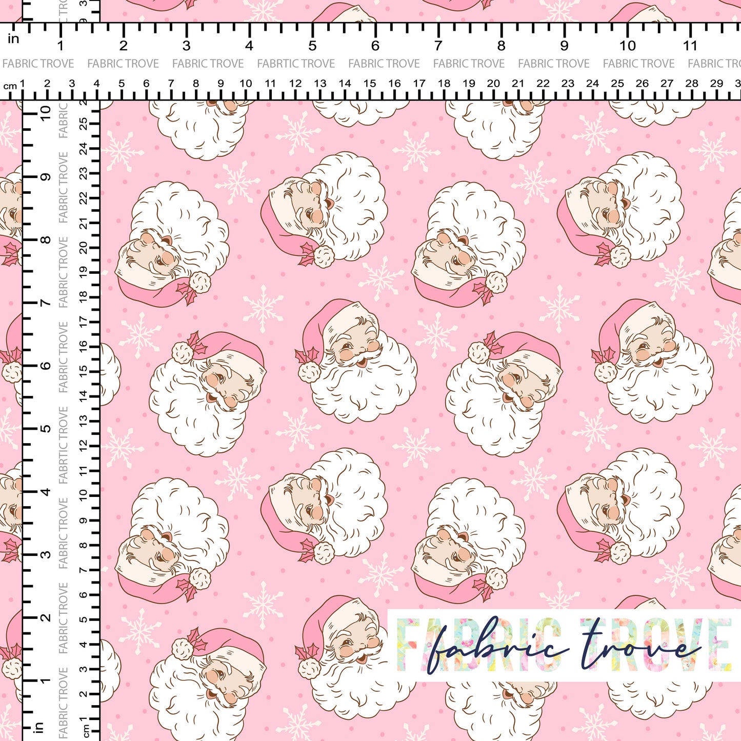 COTTON 100 - Vintage Santa