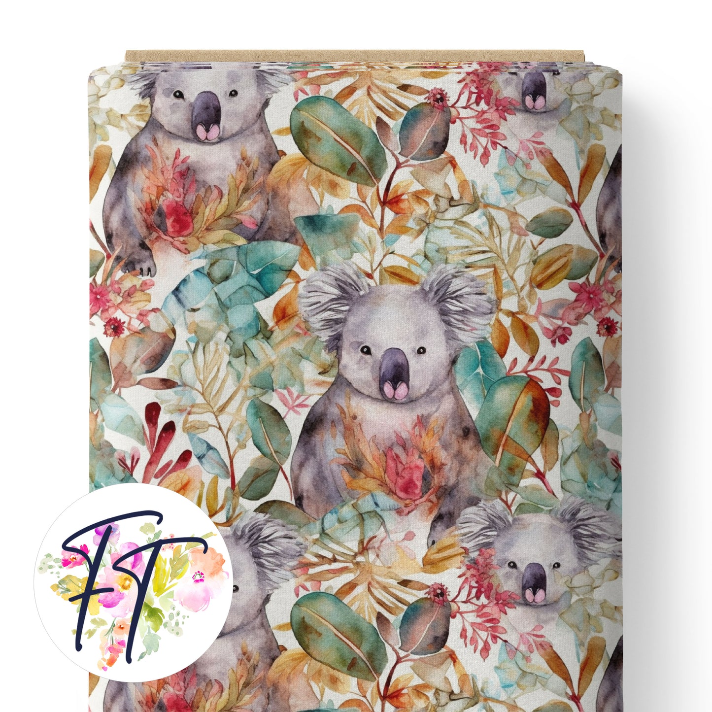 COTTON 100 - Watercolor Koala