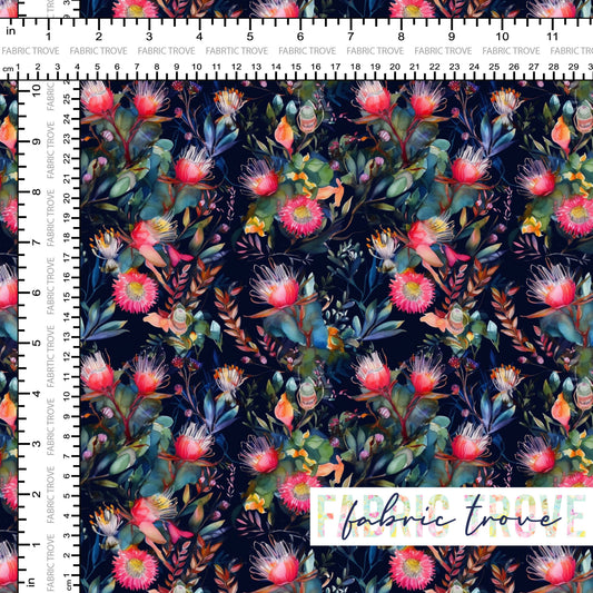 C100 - Wattle Blossom Bliss Red