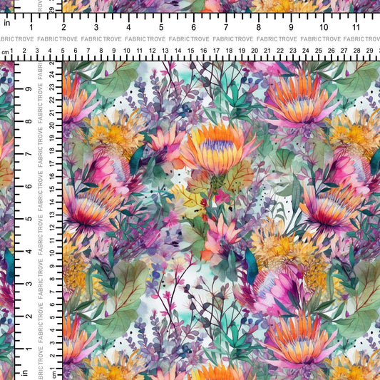 COTTON 100 - Whimsical Warratah