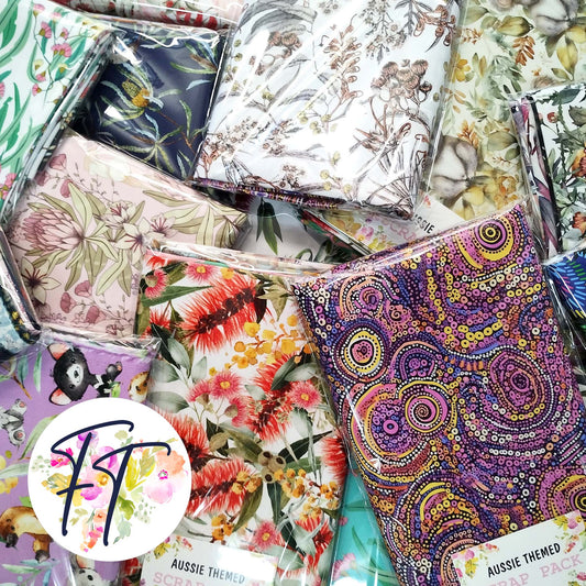 Scrap Pack - Cotton 100 - AUSSIE
