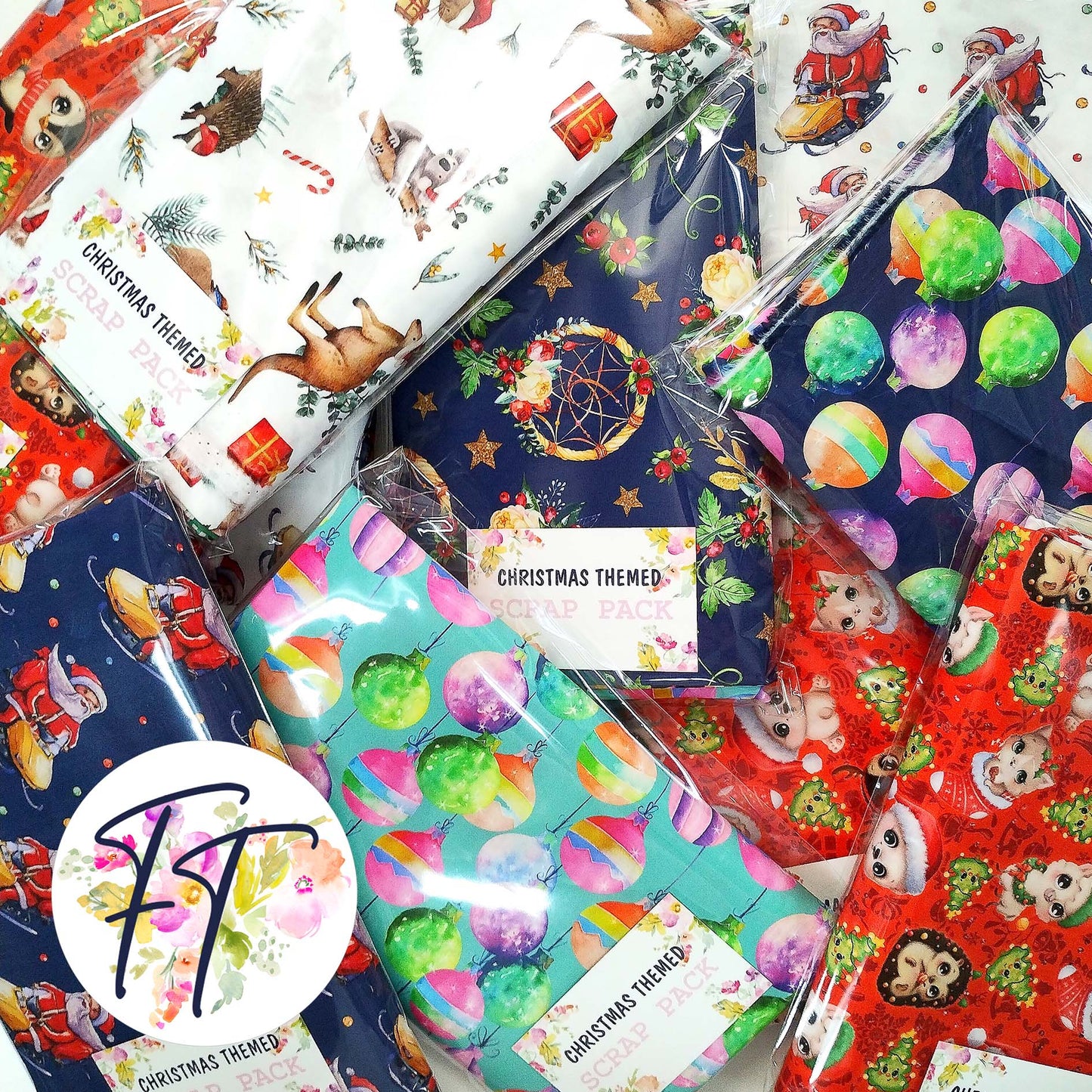 Scrap 150 Cotton - Christmas