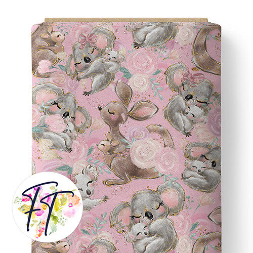 COTTON 100 - Pastel Aussie Pink