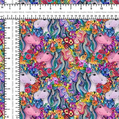 COTTON 100 - Wonderland Ponies