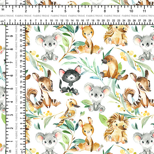 COTTON 100 - Australiana White