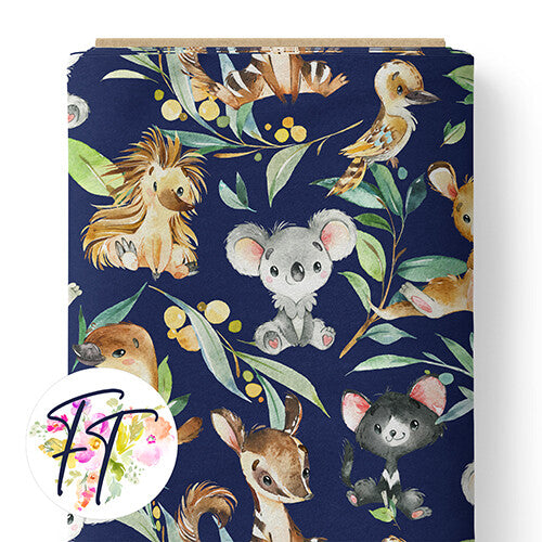 COTTON 100 - Australiana Navy