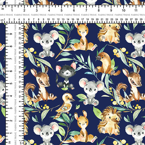 COTTON 100 - Australiana Navy