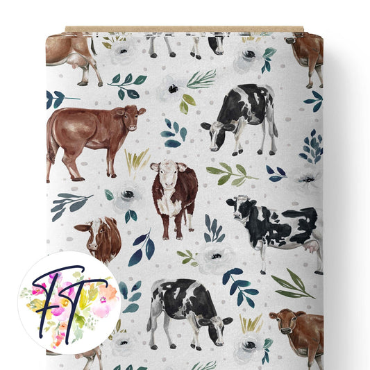 COTTON 100 - Cow Meadow