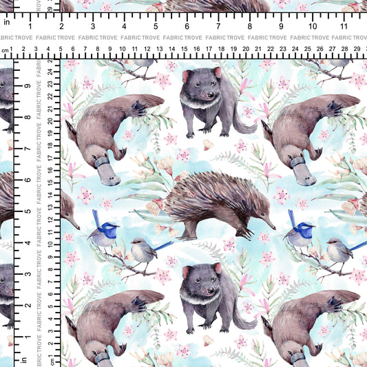 COTTON 100 - Quilled White