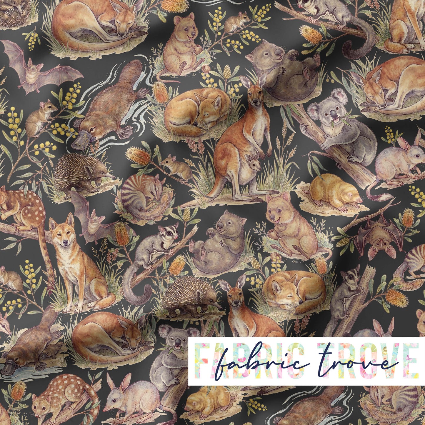 PO #56 - Aussie Fauna Mix Grey