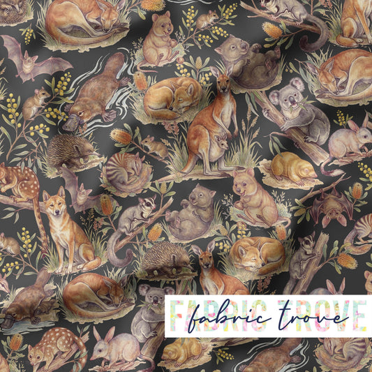 PO #56 - Aussie Fauna Mix Grey