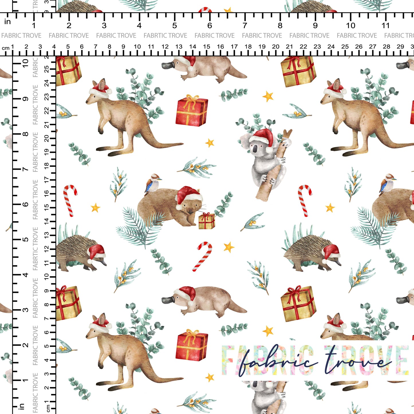 PO #Christmas - Aussie Noel White