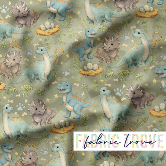 PO #56 - Baby Dinos Green