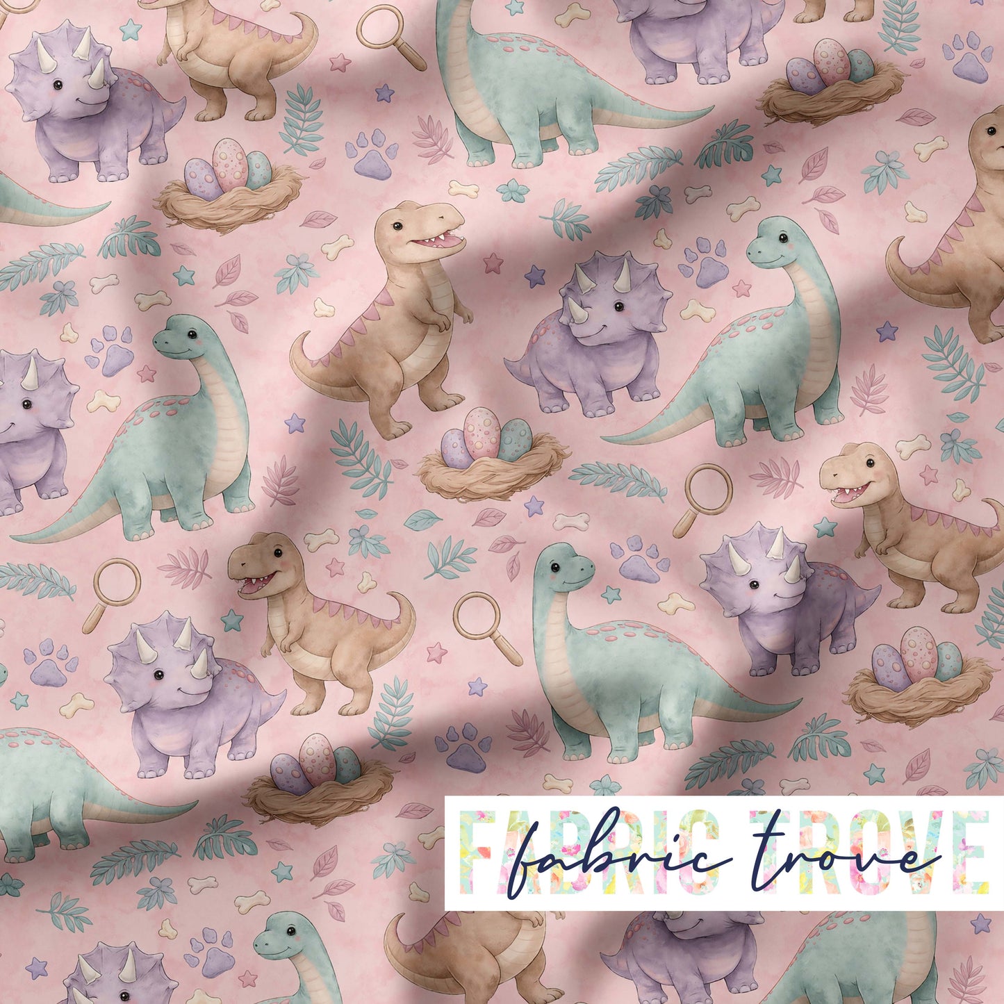 PO #56 - Baby Dinos Pink