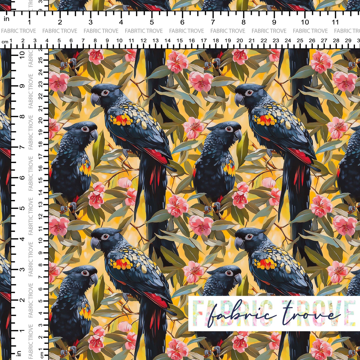 C100 - Black Cockatoo Flock