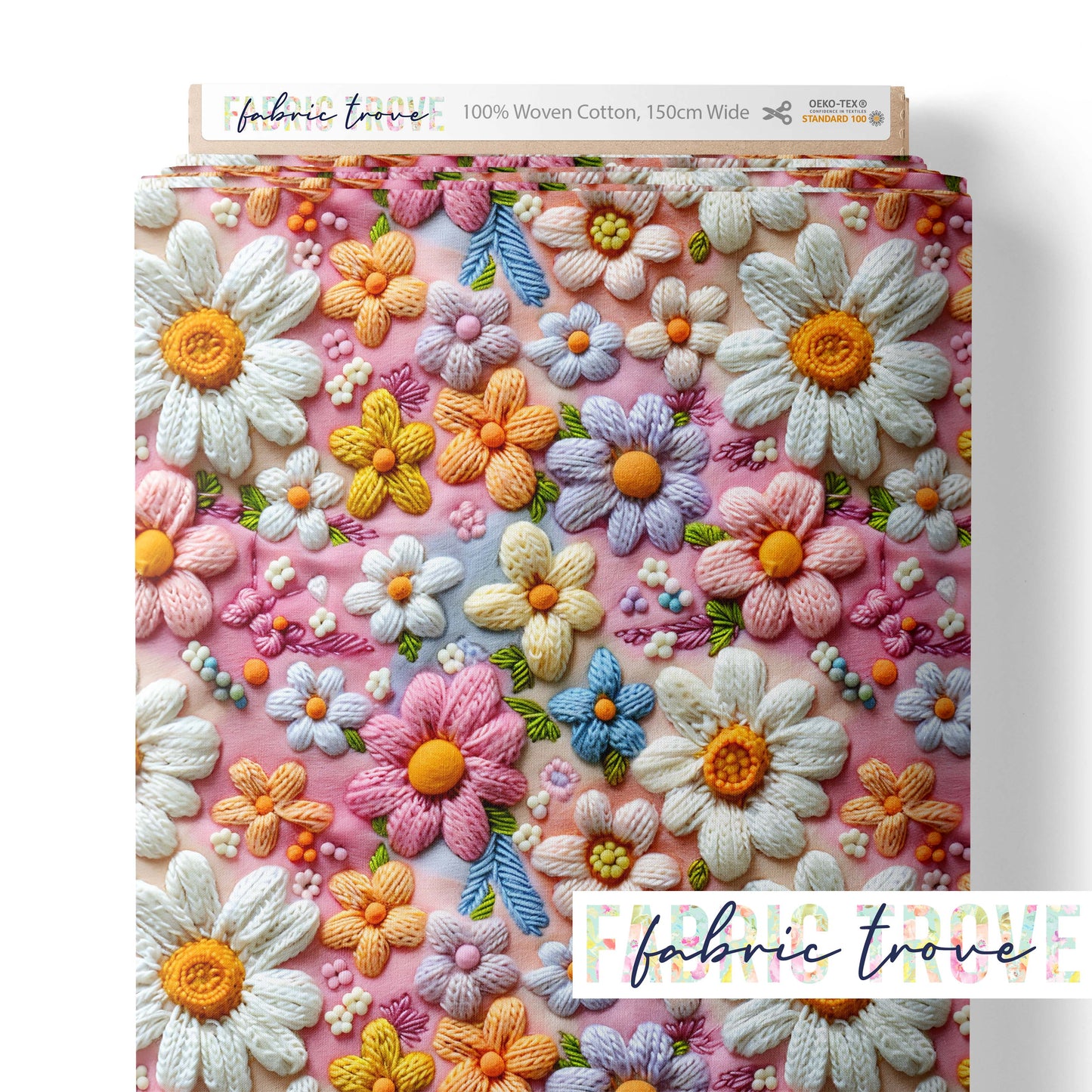 C100 - Faux 3D Blossom Burrow