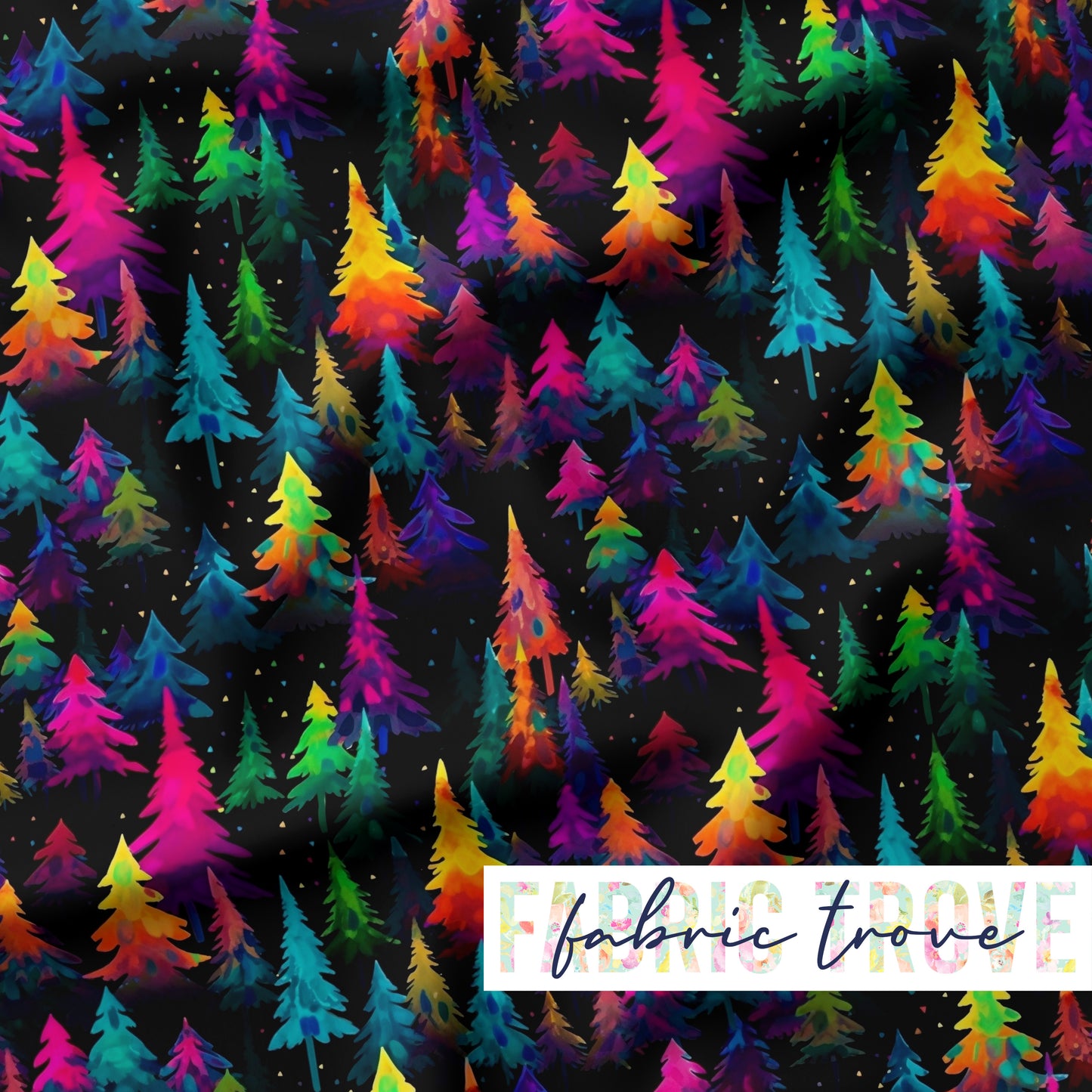 PO #Christmas - Bright Christmas Trees